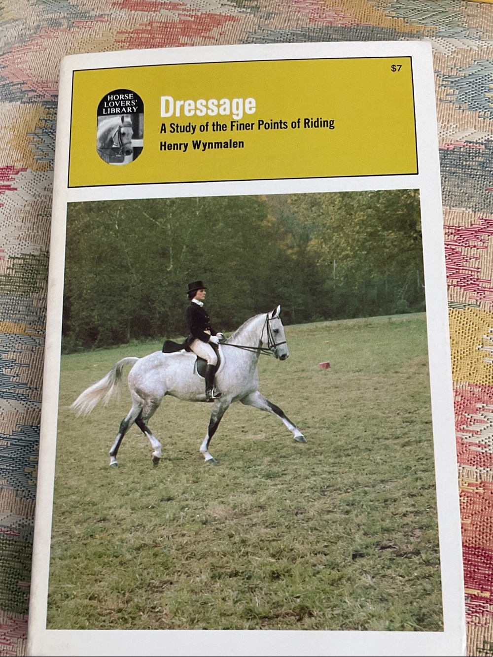 Dressage: A Study of the Finer Points of Riding by Henry Wynmalen- soft cover